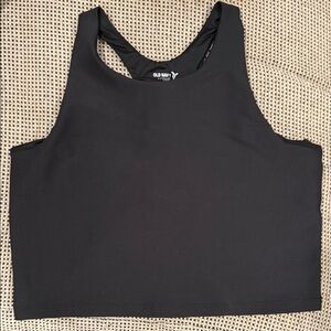 Girls Old Navy Sleek Black Tank Top size 14/16
